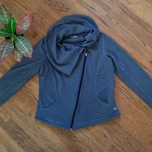 Hyba zip up athletic sweater